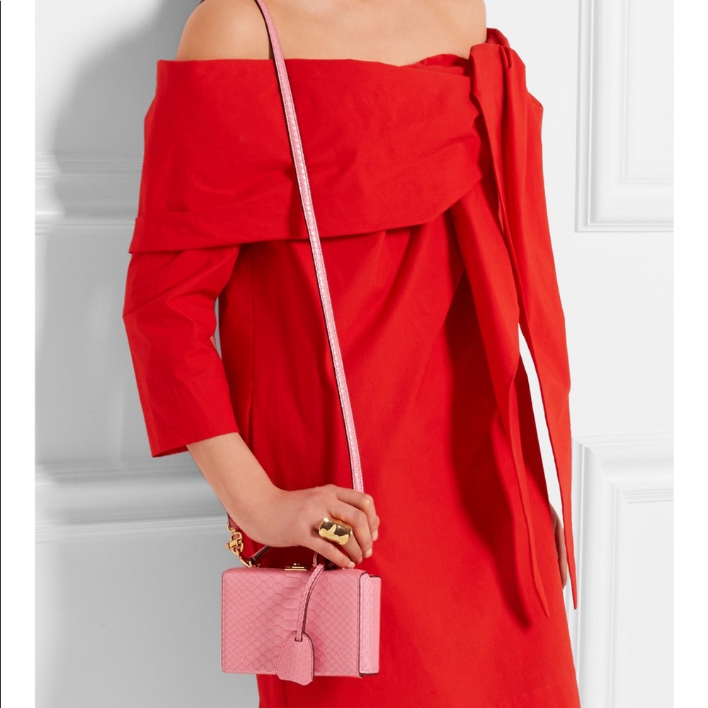 Mark Cross Grace Mini Python - image 4